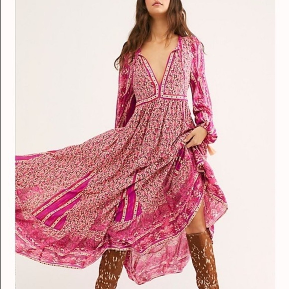 Free People Happy Feelings Maxi Dress